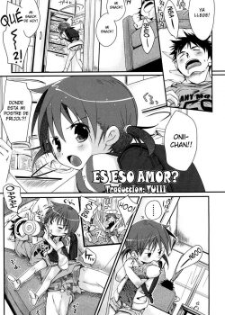 ¿Es eso Amor?