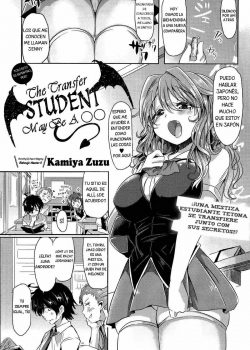 This is sudden, but the transfer student may be a 〇〇
